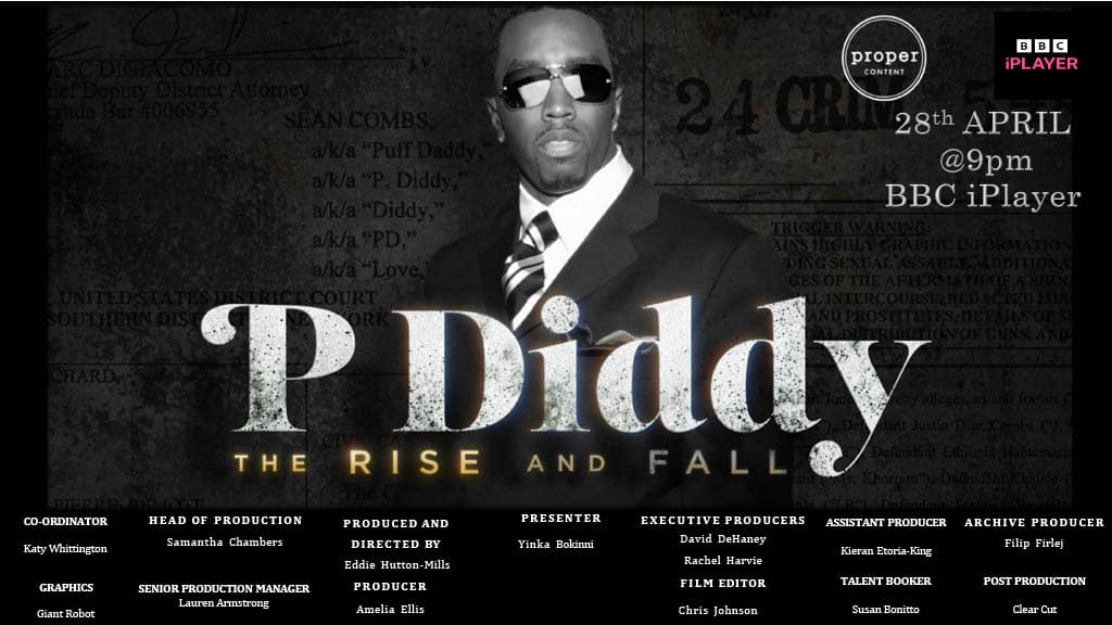 P Diddy: The Rise and Fall (Proper Content for BBC One)